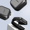 Estuche de almacenamiento negro UGREEN para AirPods y accesorios, visto desde varios ángulos.