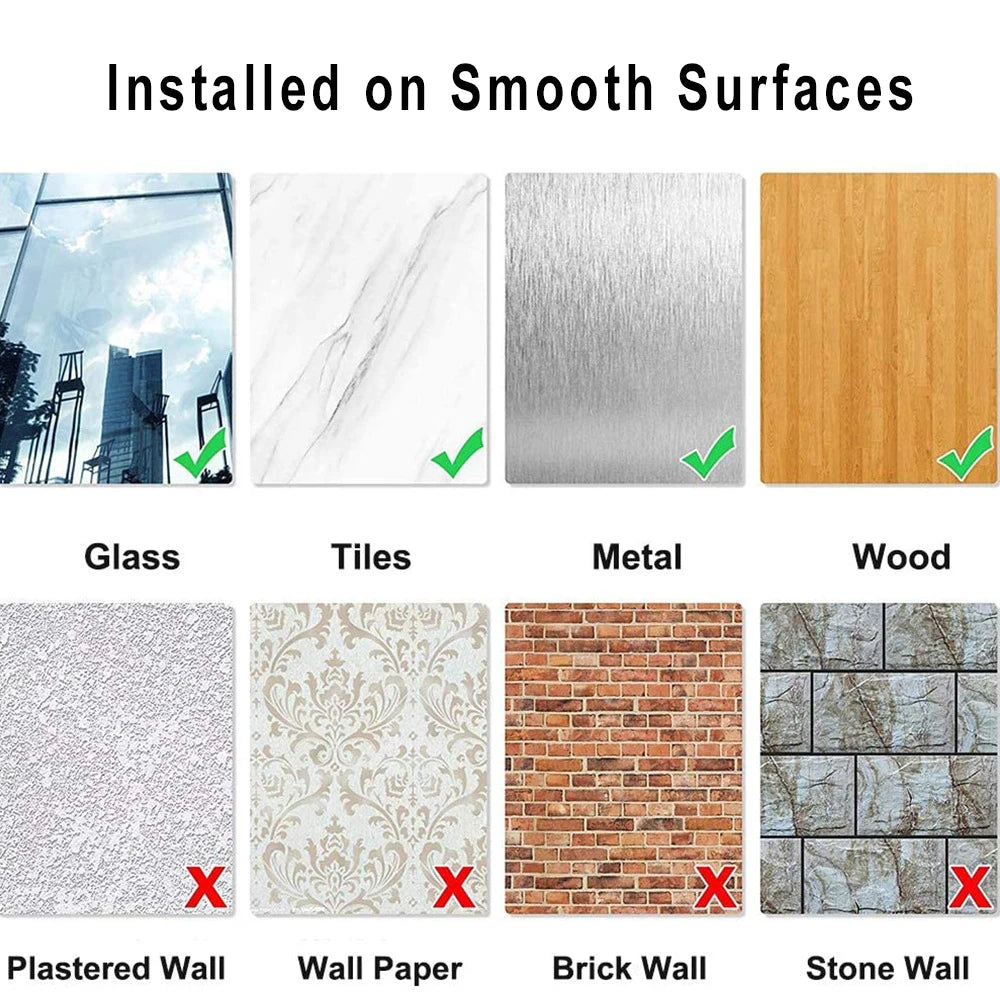 Support à éponges pour évier en acier inoxydable installé sur diverses surfaces lisses comme le verre, les carreaux, le métal