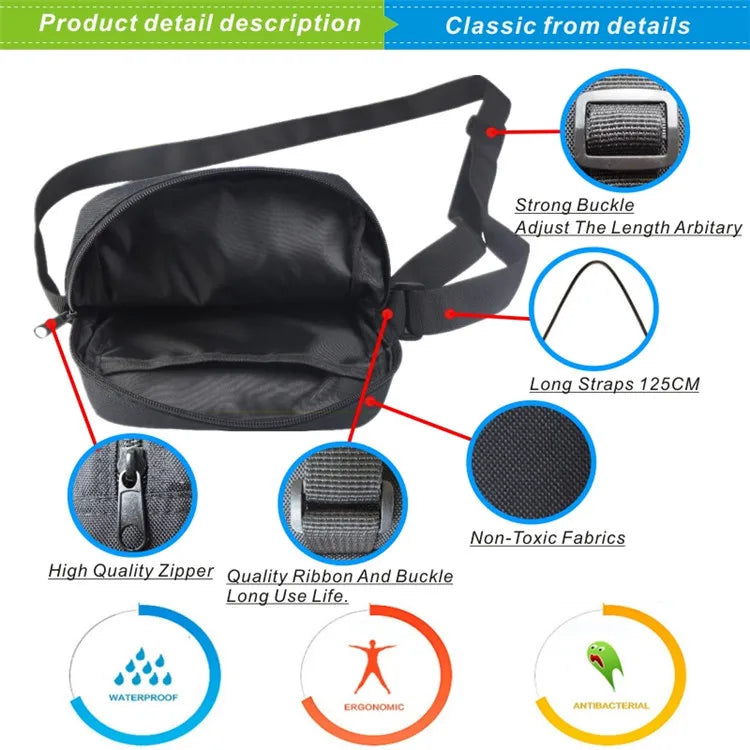 Black kids school backpack set with adjustable straps and durable fabric features include waterproof and antibacterial proper