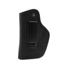 Black universal IWB concealment holster with a metal belt clip.