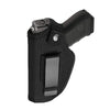 Black universal concealed carry holster for Glock and S&W M&P firearms