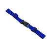 Blue adjustable tactical backpack chest strap harness