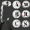 Silver foldable letter hanger hook showing the letters A, M, B, R, C, and S.