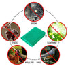 Plant protection cover with zipper and drawstring for frost, snow, and wind protection