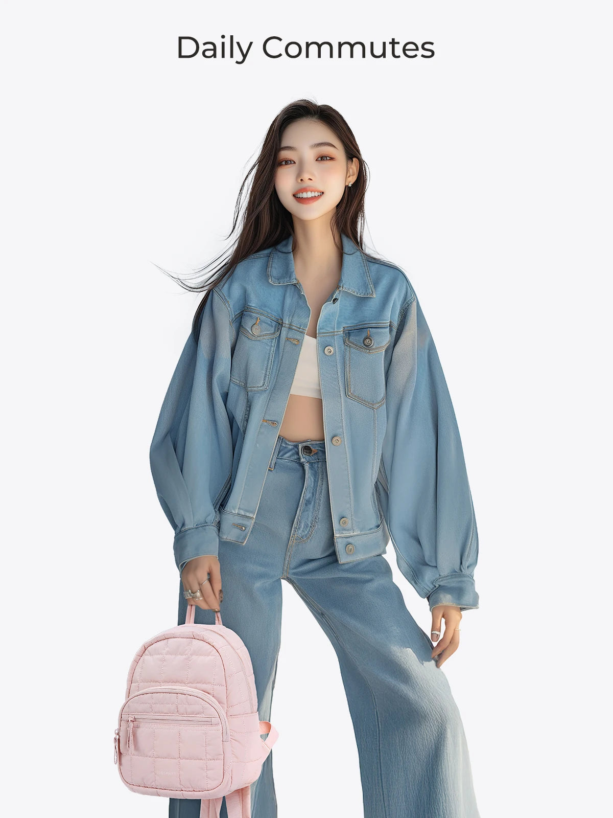 Durable Quilted Laptop Backpack for Women