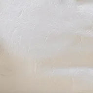 A close-up view of a light beige soft PU leather shoulder tote bag.