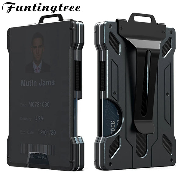 Slim Aluminum Metal ID Card Wallet