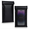Pochette anti-RFID et à blindage de signal noire pour les articles personnels.