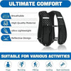 Black adjustable hydration running vest designed for comfort and various fitness activities
