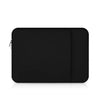 Funda compacta negra para laptop de 11 a 17 pulgadas.