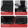 Tactical plate carrier vest featuring a MOLLE system, shoulder adjustment, and waist adjustment features.