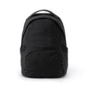 Black waterproof anti-theft laptop backpack shown from the back.