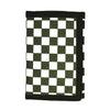 Fold Over Checkered Print Wallet