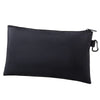 Black multi-functional organizer tool kit bag with a zipper closure