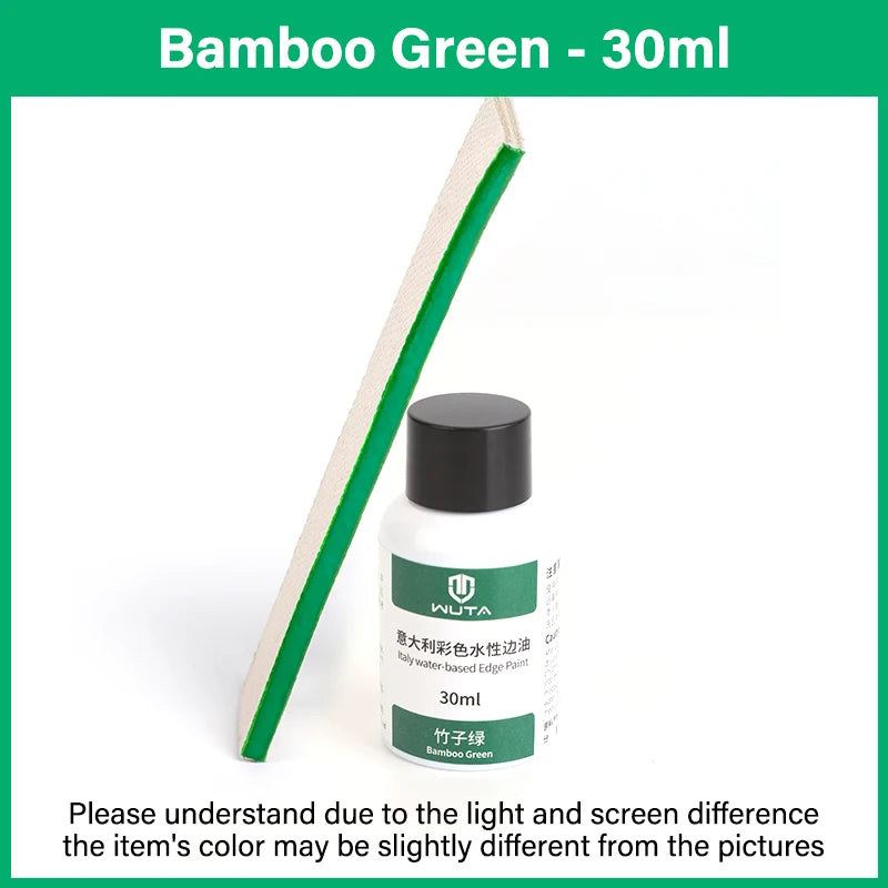 Bouteille d'huile Bamboo Green 30ml avec bâtonnet en bois.