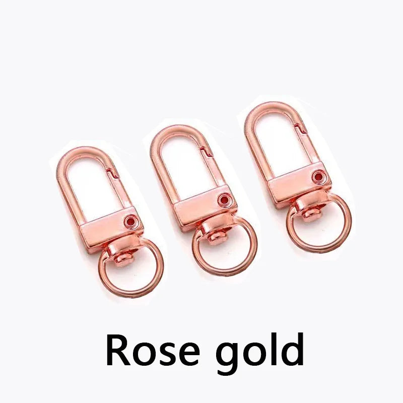 Roségold-Metall-Scharnierhaken für Taschen und Gürtel