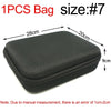 Black storage bag size #7 with dimensions 28cm by 20cm and a depth of 9cm.