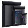 Pochette noire anti-RFID et anti-signal pour protéger les objets personnels.