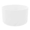 A white durable silicone boot sleeve designed to fit water bottles.