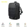 Black Redapric tactical MOLLE waist pack designed for carrying EDC gear.