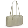 Leopard Print Nylon Shoulder Tote Bag