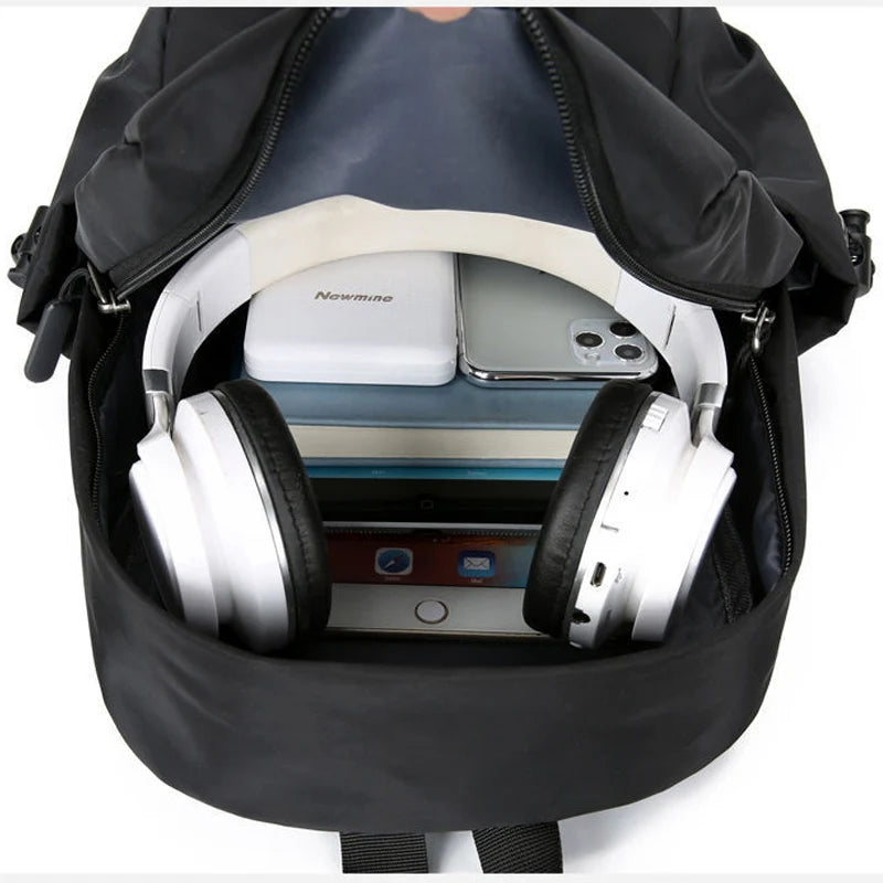 Men's Canvas Shoulder Backpack