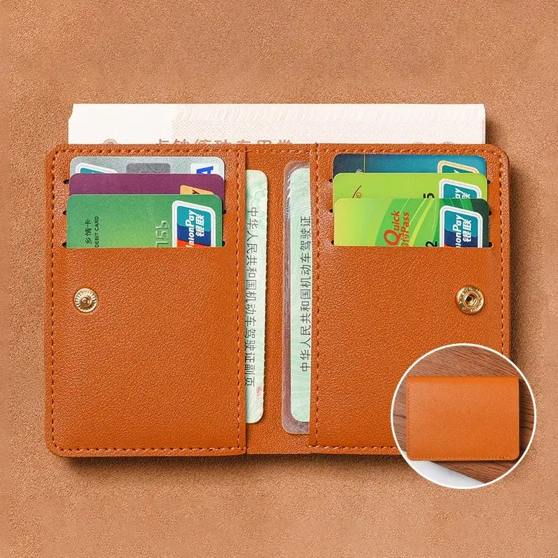 Classic PU Leather Small Wallet