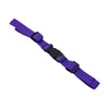 Purple adjustable tactical backpack chest strap harness
