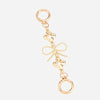 Gold metal purse chain strap for crossbody bags