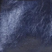 A dark blue soft PU leather shoulder tote bag viewed from above.
