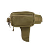 Olive green tactical concealed carry waist pack shown from the side.