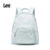 A light gray Lee daypack with a tablet compartment and shoulder straps.