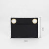 Black elegant chain strap for handbags and crossbody bags with gold-colored hardware