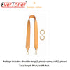 A tan EverToner honey color shoulder strap and spring coil set for bags.