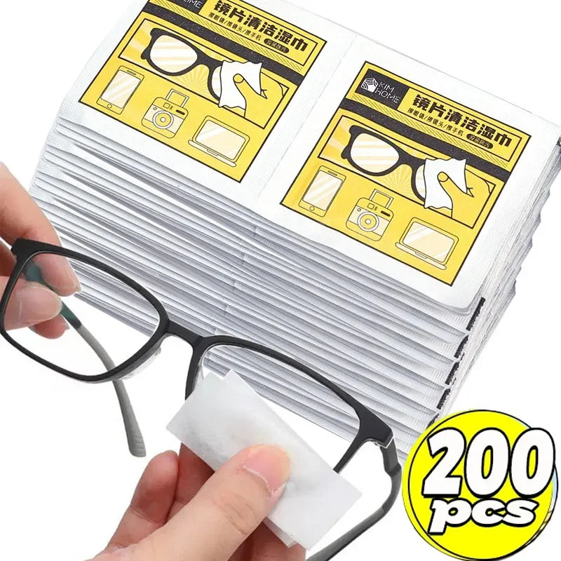 Disposable Anti-Fog Lens Wipes for Screens