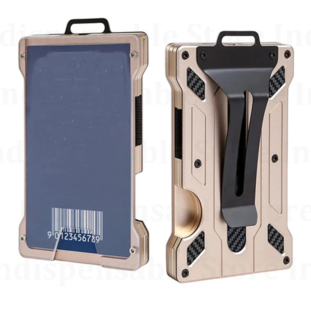 Slim Aluminum Metal ID Card Wallet