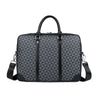 A black executive PU leather laptop briefcase with a handle and shoulder strap.