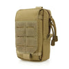 Olive green tactical MOLLE waist pack designed for everyday carry gear