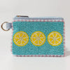 Boho Beaded Coin Purse with Coconut Tree Design
