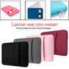 Various colored laptop bags and sleeves, including pink, blue, gray, and maroon options.