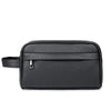 Black women's PU leather crossbody bag with a flap closure.