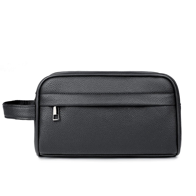 Black women's PU leather crossbody bag with a flap closure.