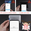 Demonstration of NFC phone to card transfer and blocking signal for anti-scan card sleeves.
