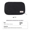 Black Pancase multi-functional pencil case with a fold-out tray