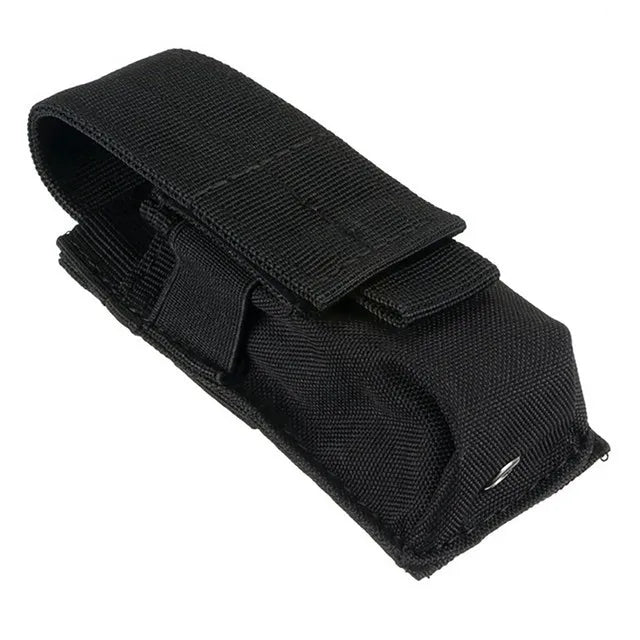 Black universal inside-the-waistband magazine holster for concealed carry