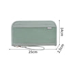 Portefeuille organisateur de voyage premium vert clair, texture maillée, 25cm de long et 14cm de haut.