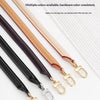 Multiple colors of genuine cowhide leather shoulder straps with hardware for bags