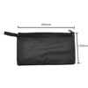 Black durable Oxford canvas tool organizer bag with dimensions 280mm by 130mm