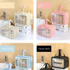 Colección de bolsas de maquillaje y tocador para separar húmedo/seco en varios colores, incluyendo blanco de albaricoque lech