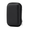 A black durable PU hard case designed for protecting portable SSDs.